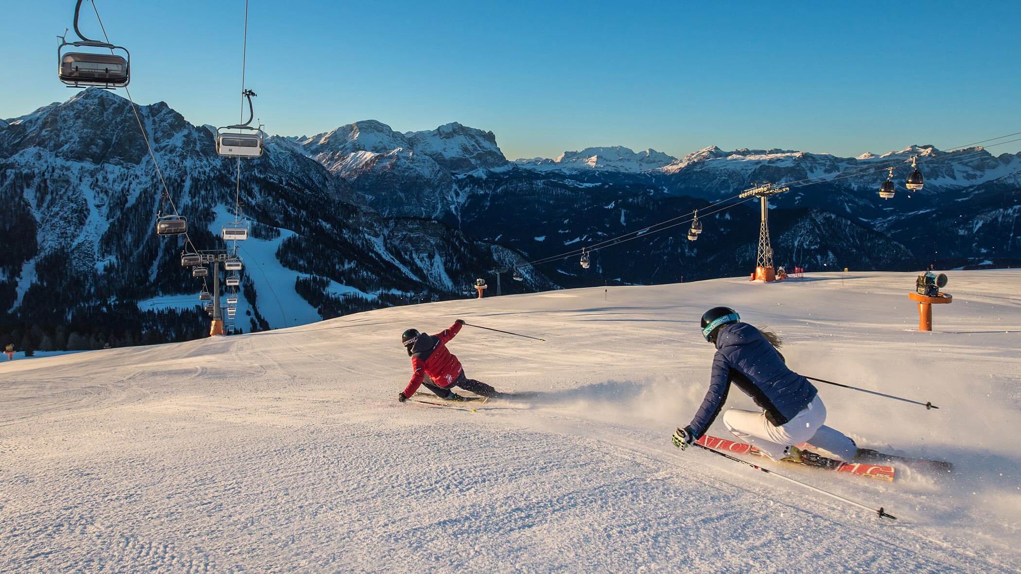 Skifahren am Kronplatz