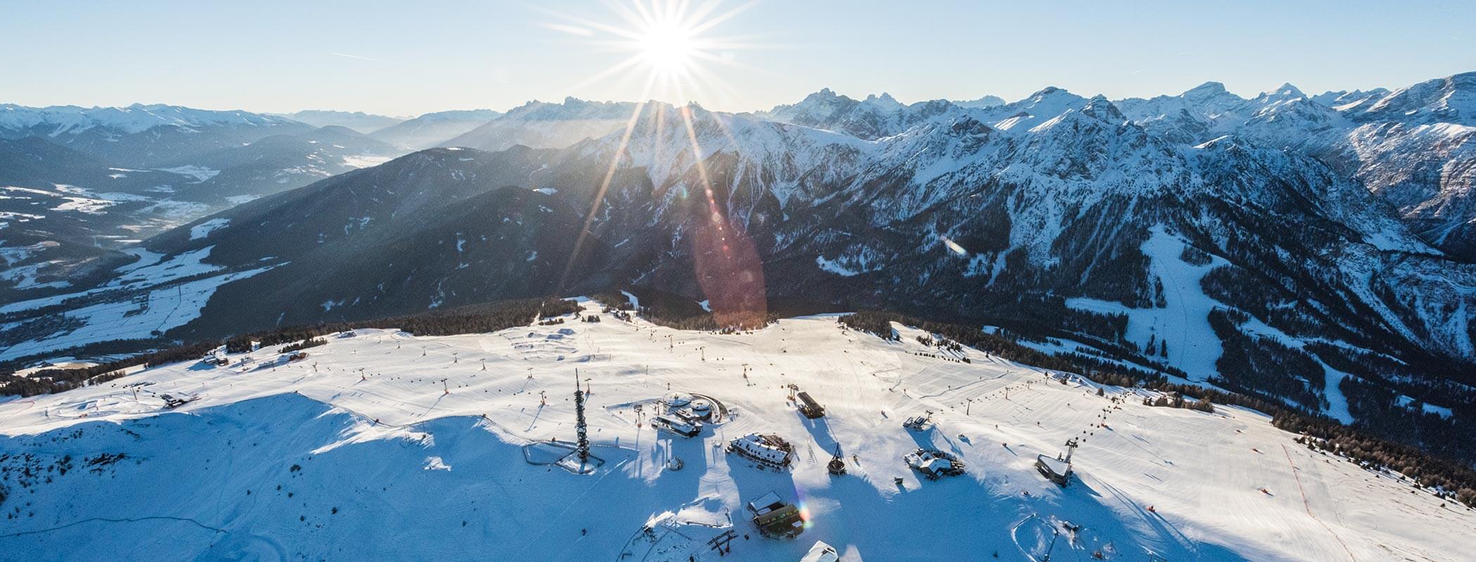 Plan de Corones dall'alto