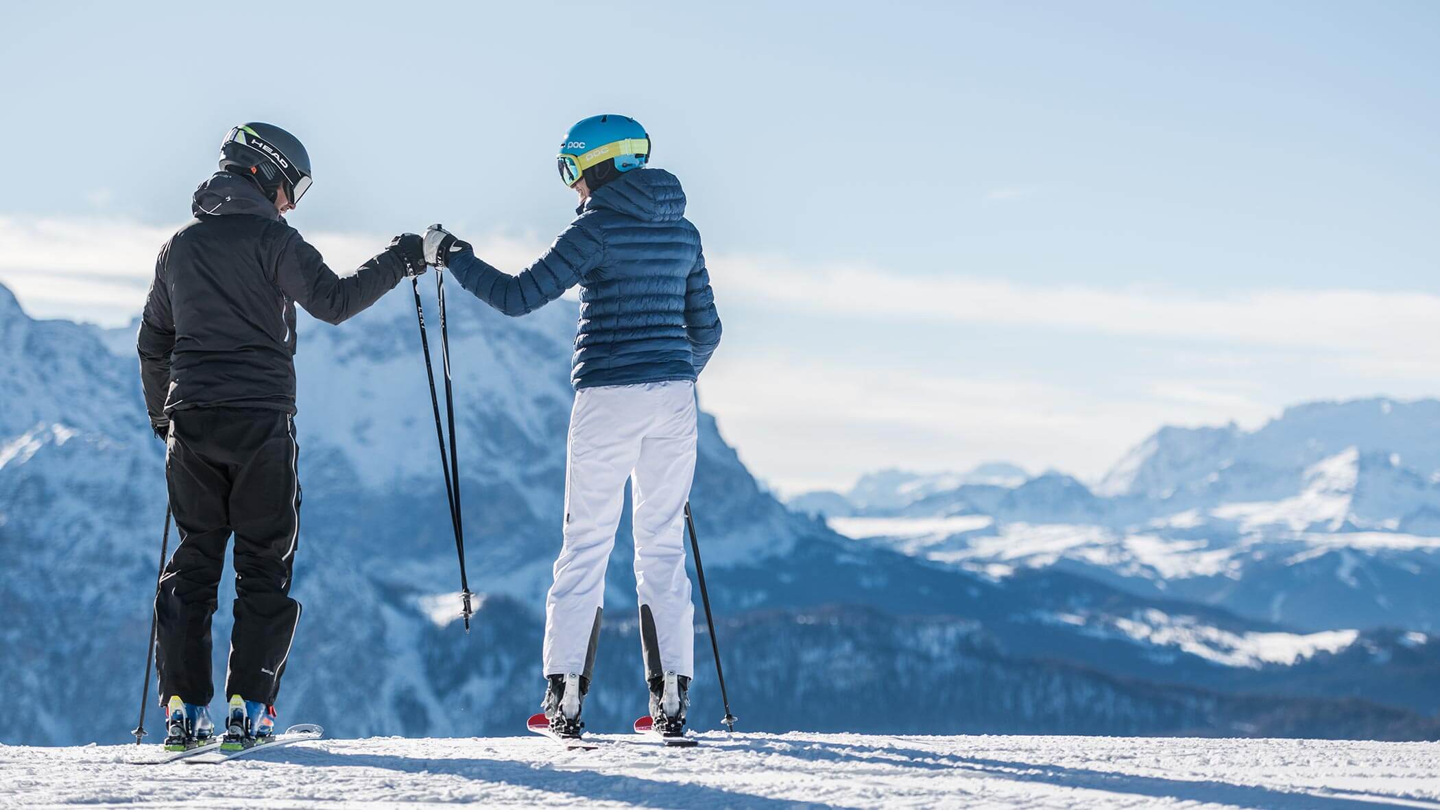 In cima al Plan de Corones